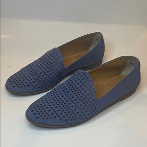Franco Sarto Fronteir 2 Perforated Slip On Loafers Size 8